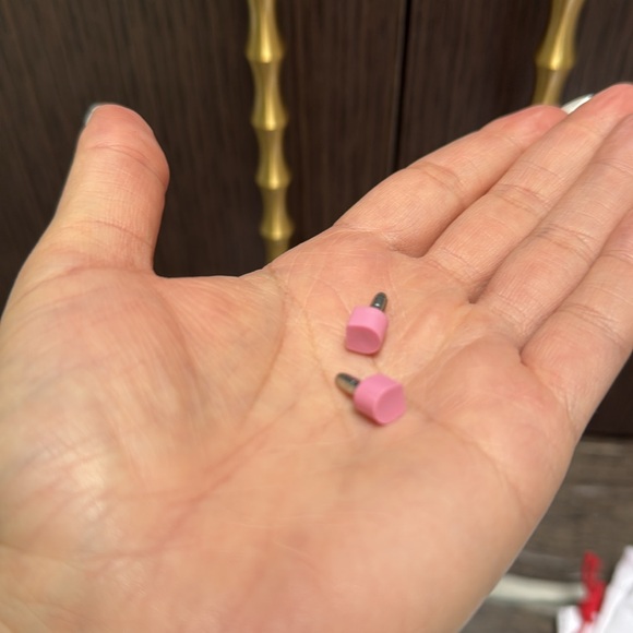 Pink Christian Louboutin Replacing Heels - Picture 7 of 8